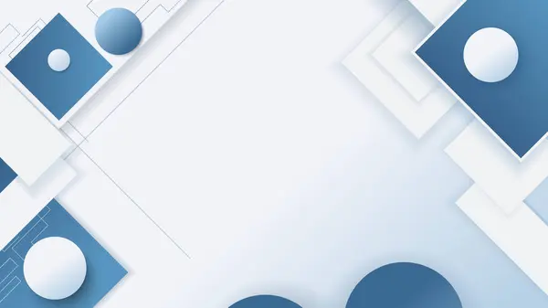 Soyut Temiz Mavi Beyaz İş Teknolojisi Geçmişi