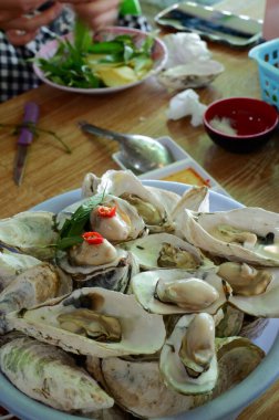 Lezzetli yiyeceklerin yakın görüntüsü