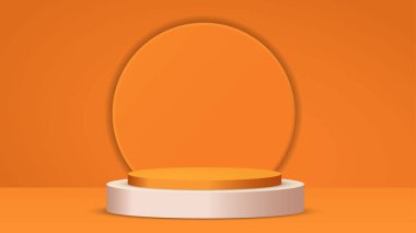 Podyum minimalist temel soyut ürün görüntüsü