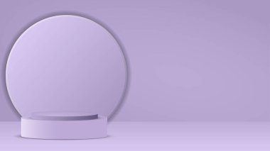 Podyum minimalist temel soyut ürün görüntüsü