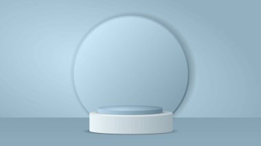 Podyum minimalist temel soyut ürün görüntüsü
