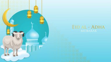 İslam bayramı vektörü için arkaplan