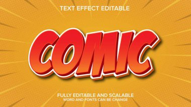 3D TEXT EFTİK KOMİK VECTOR EDİLMESİ