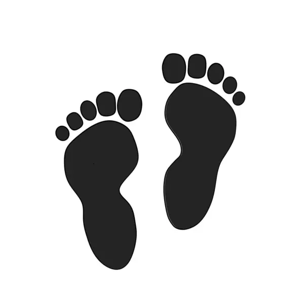  Ayak izlerinin illüstrasyon vektörü grafiği. Ayak izleri için mükemmel bir yaşam belirtisidir. Geçmiş, unutulmuş ve bazen fosilleşmiş ya da insanın üzerinde bir etki bırakmıştır. Her adım kaydedildi ve yaşam üzerinde iz bıraktı..