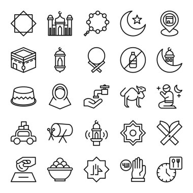 Ramazan simgeleri ana hatlarıyla belirlendi. Koleksiyonda web tasarımı, uygulama tasarımı, UI tasarımı, Ramazan, Bayram ve diğerleri yer alıyor..