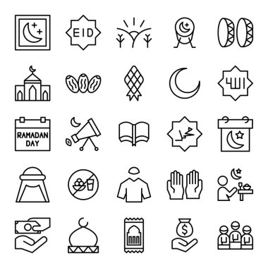 Ramazan simgeleri ana hatlarıyla belirlendi. Koleksiyonda web tasarımı, uygulama tasarımı, UI tasarımı, Ramazan, Bayram ve diğerleri yer alıyor..