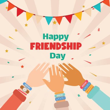 El sıkışma uluslararası dostluk gününde sosyal medya paylaşımında güçlü bir şekilde el sıkışıyor