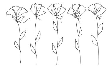 Minimalist ve modern tasarımlar için mükemmel tek bir zarif sanat çizgisi koleksiyonu..