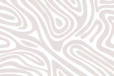 Gri dalgalar 60 'lar, 70' ler tarzında. Pastel renklerde en az dalgalı tasarım. Vektör illüstrasyonu.