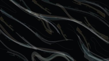 Kara Mermer Doku Doğası. Vektör İllüstrasyonu