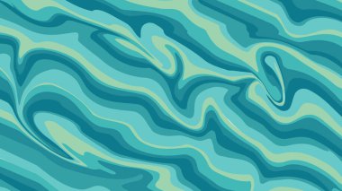 Yeşil mermer ve sıvı soyut doku arka plan. Vektör illüstrasyonu