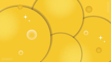 Modern soyut sarı eğimli geometrik arkaplan. Vektör illüstrasyonu.