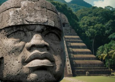San Lorenzo 'nun devasa başkanı, Veracruz, en ünlülerinden biridir.. 