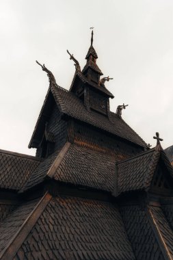 Borgund kilisesi Norveç 'teki Borgund ahşap kilise, Borgund stavkirke.