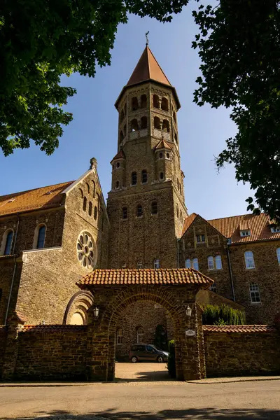 Clervaux Manastırı, Esch sur Sur, Lüksemburg Avrupa