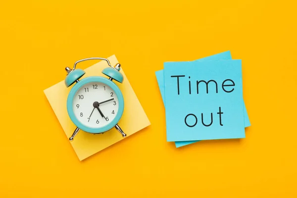 Time Out Concept Deadline Druk Het Bedrijfsleven — Stockfoto