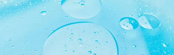 Burbujas Aceite Agua Gotas Abstractas Redondas — Foto de Stock