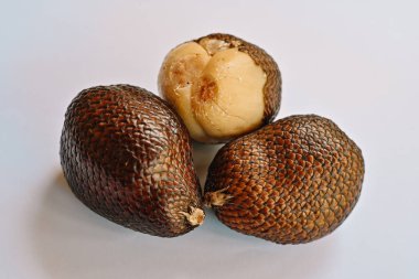 Snakefruit - Salacca zalacca, genellikle yediği meyveli bir palmiye türüdür.