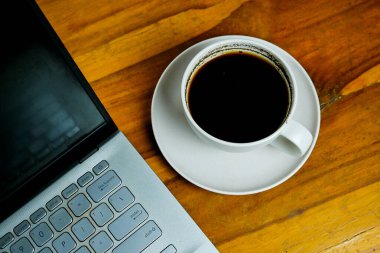 Çalışma alanı olan kahve molası