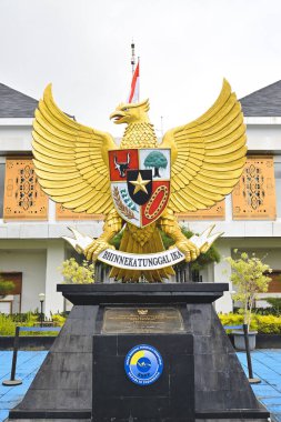 Garuda Pancasila Anıtı. Endonezya 'nın ulusal amblemi