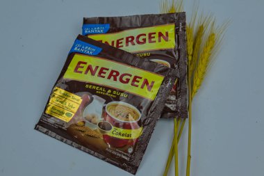 Endonezya - 11 Şubat 2020: Enerji markası Mısır Gevreği Sütü. Yapım: PT Torabika Eka Semesta, Endonezya