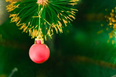 Noel ağacı süslemesi arka plan fotoğrafı