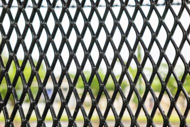 Bahçedeki çitin dokusu