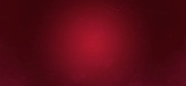 Bright red gradient background with wall texture.