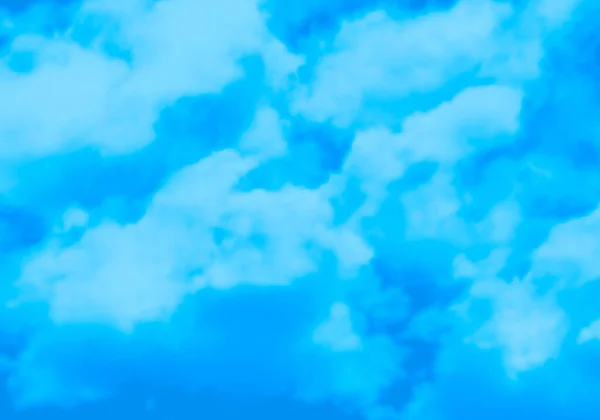 Fundo Azul Com Céu Nuvens — Fotografia de Stock