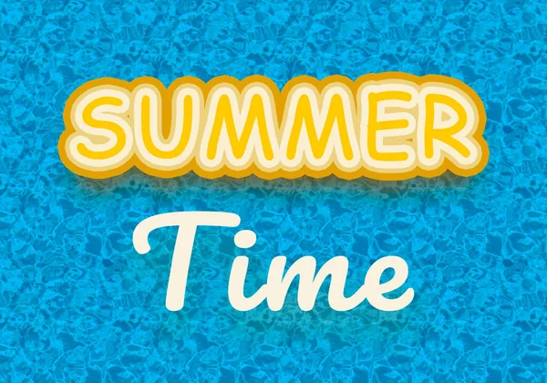 Summer Time Background Vacation — Stock Photo, Image
