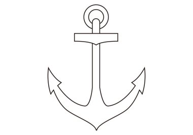 Beyaz arkaplanda bir sunucu simgesi.