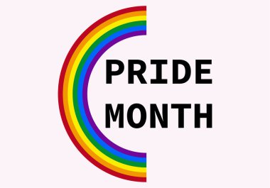 Beyaz arkaplanda lgbtiq + bayrağı olan gökkuşağı.