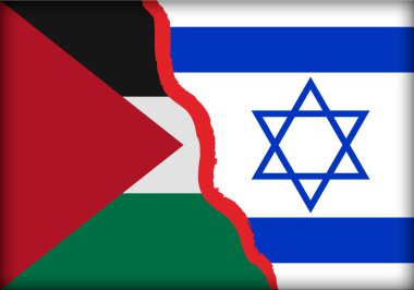 İsrail ve Filistin arasındaki çatışma.