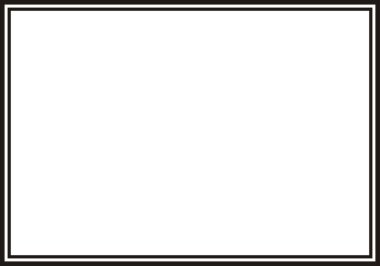 beyaz arkaplanda siyah çerçeve.