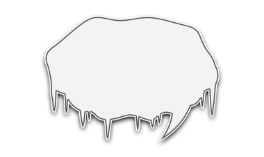 Soğuk kişinin boş konuşma balonu.