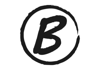 Sınavda siyah iyi not simgesi.