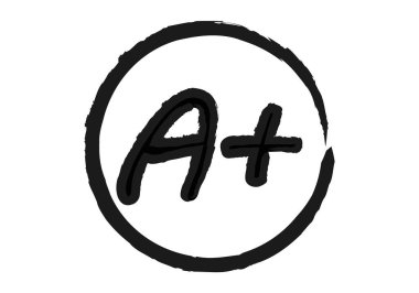 Beyaz arkaplanda olağanüstü siyah simge.