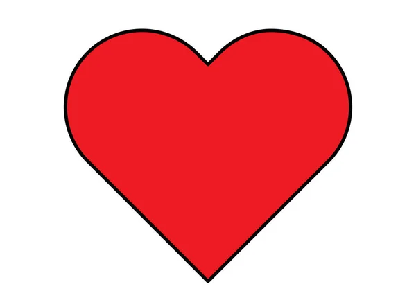 Beyaz arkaplanda kırmızı kalpler simgesi.