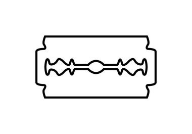 jilet simgesi beyaz arka plan üzerinde.