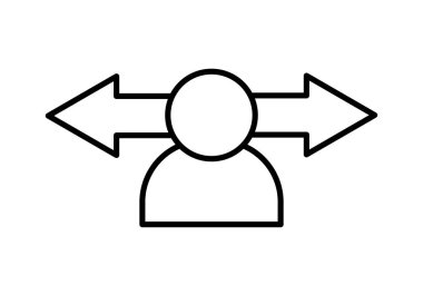 Siyahi bir kişinin kendi yolunda karar vermesi..