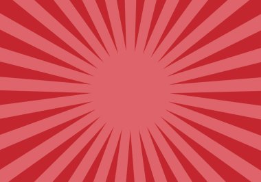 Kırmızı ve patlayıcı radyal arka plan.