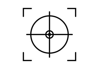 Hedef simgesi ya da silah görüntüsü..