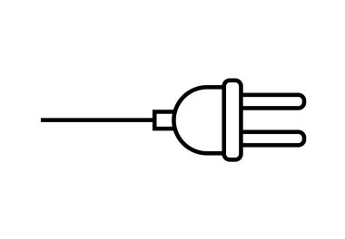 Beyaz arkaplanda siyah simge ekle.