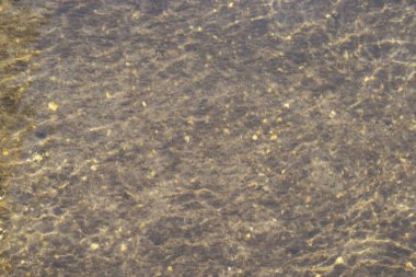 Çakıl taşlı bir nehrin dibi..