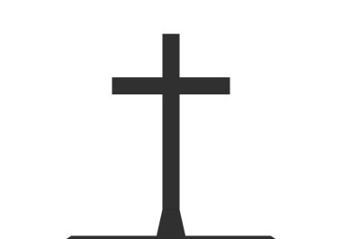 Kutsal hafta siyah simgeyi çaprazlar.