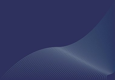 Kıvrımlı ağ şeklindeki çizgilerle mavi arkaplan.