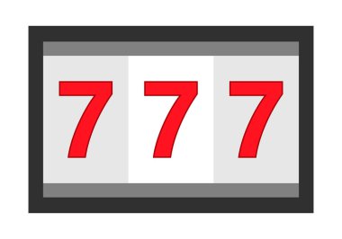 Slot makinesi arkaplanı üç numara yedi..