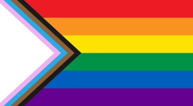 Gurur Günü LGBT + arkaplan bayrağı.