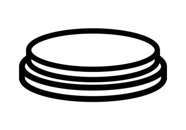 Dairesel sahne simgesi platformları