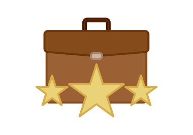 Skorer yıldızlı işçi çantası.